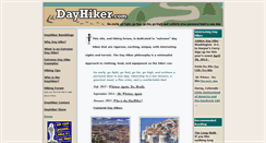 Desktop Screenshot of dayhiker.com